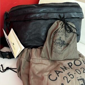 Campomaggi Belt Bag Crossbody Bag Fanny Pack - New with Tags